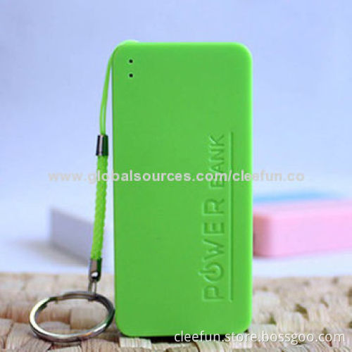Portable Power Bank with 4,400mAh/5,200mAh